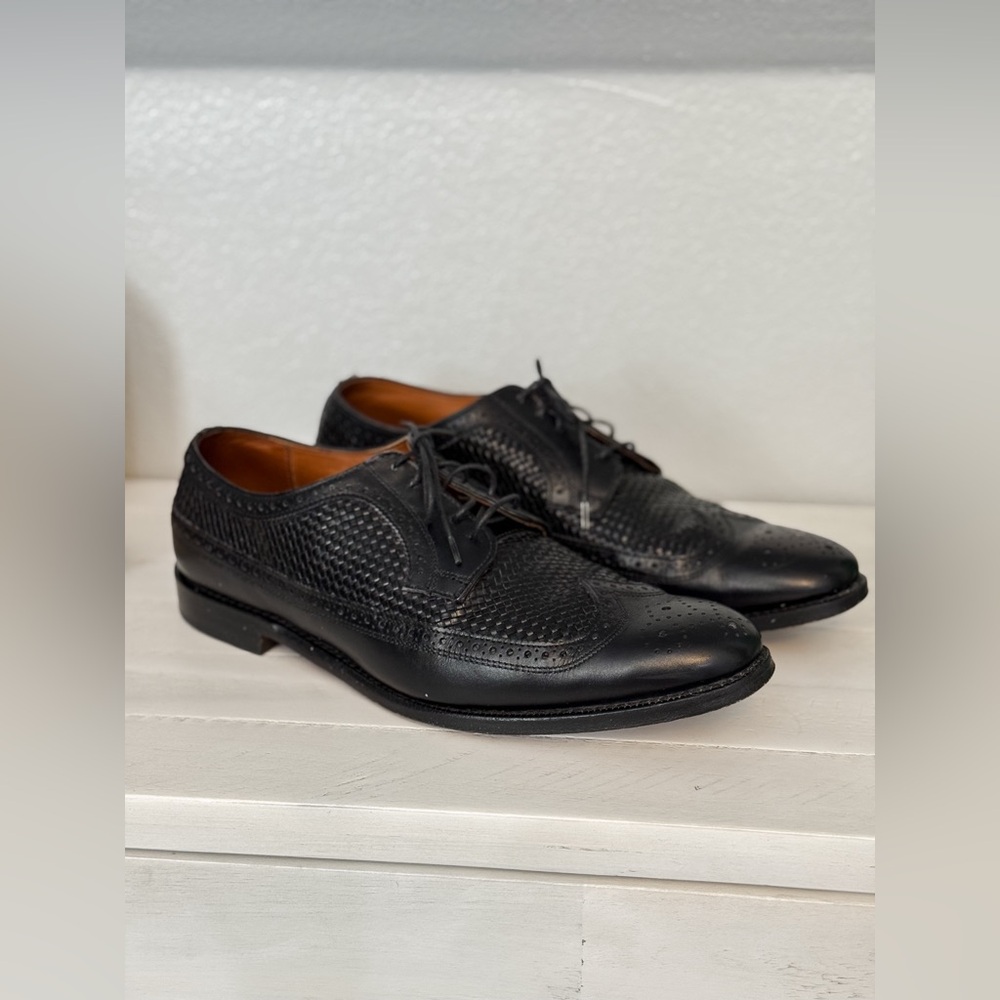 Allen Edmonds Black Leather Dress Shoes